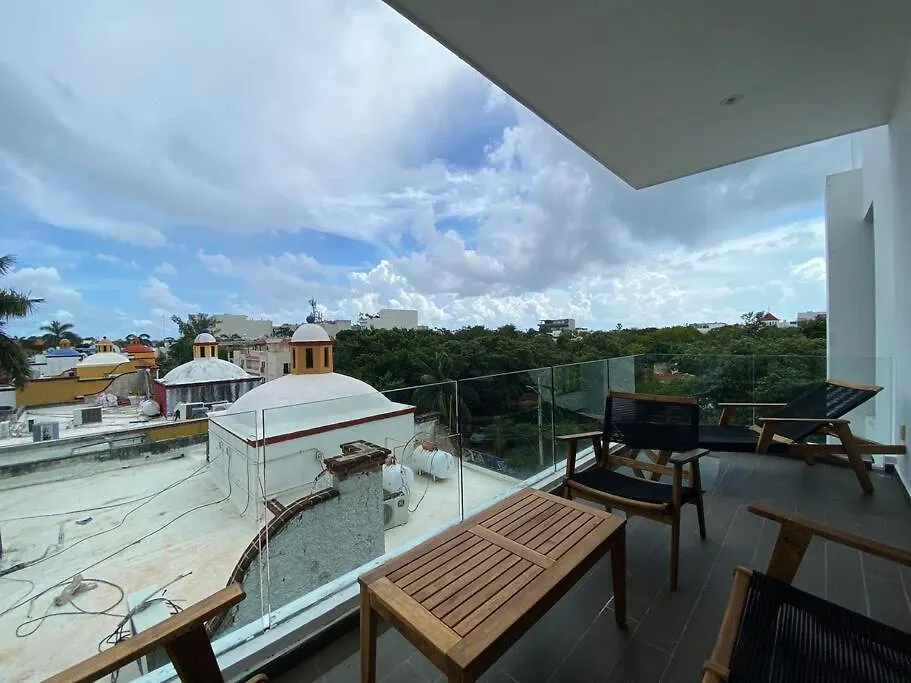 Anah - Brilliant Roof! Excelente Location, Full Gym! Apartment Playa del Carmen