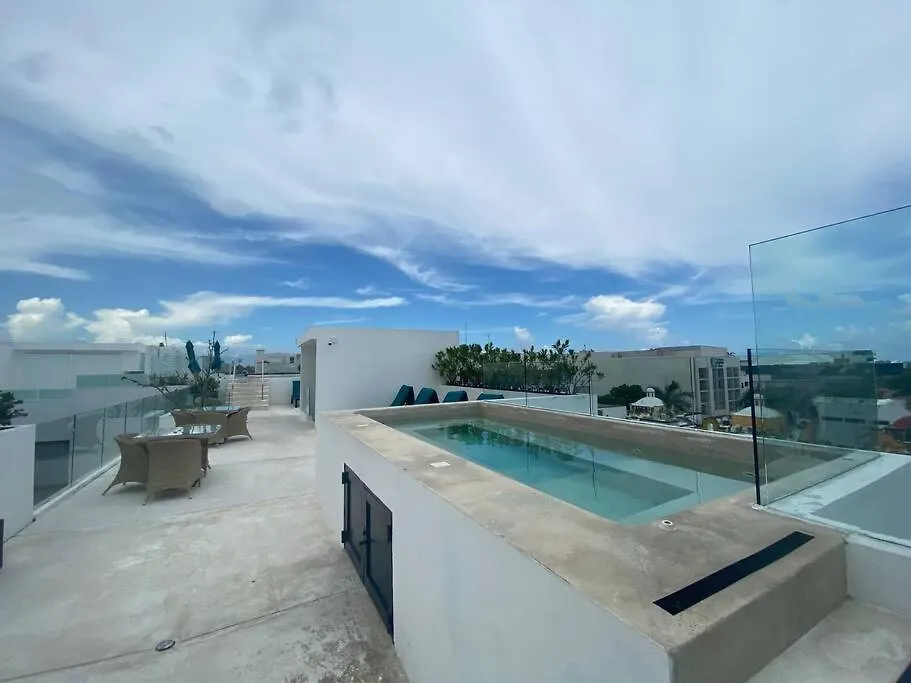 Anah - Brilliant Roof! Excelente Location, Full Gym! Apartment Playa del Carmen