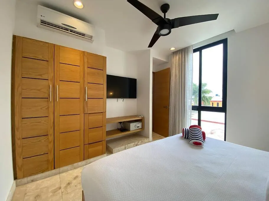Anah - Brilliant Roof! Excelente Location, Full Gym! Apartment Playa del Carmen