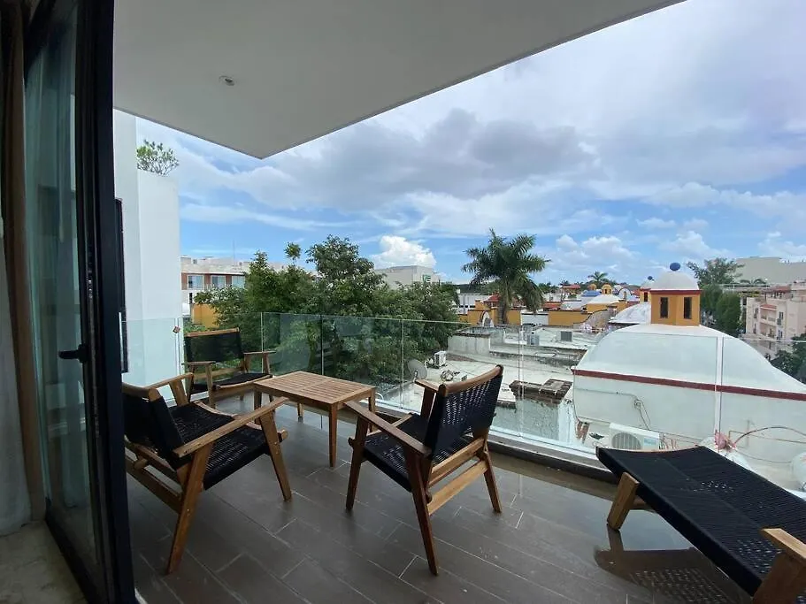 Anah - Brilliant Roof! Excelente Location, Full Gym! Apartment Playa del Carmen