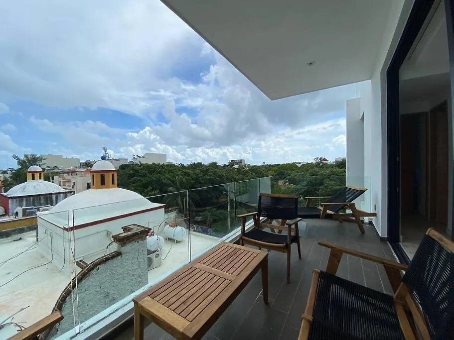 Anah - Brilliant Roof! Excelente Location, Full Gym! Apartment Playa del Carmen