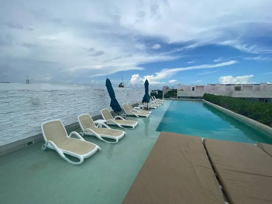Anah - Brilliant Roof! Excelente Location, Full Gym! Apartment Playa del Carmen