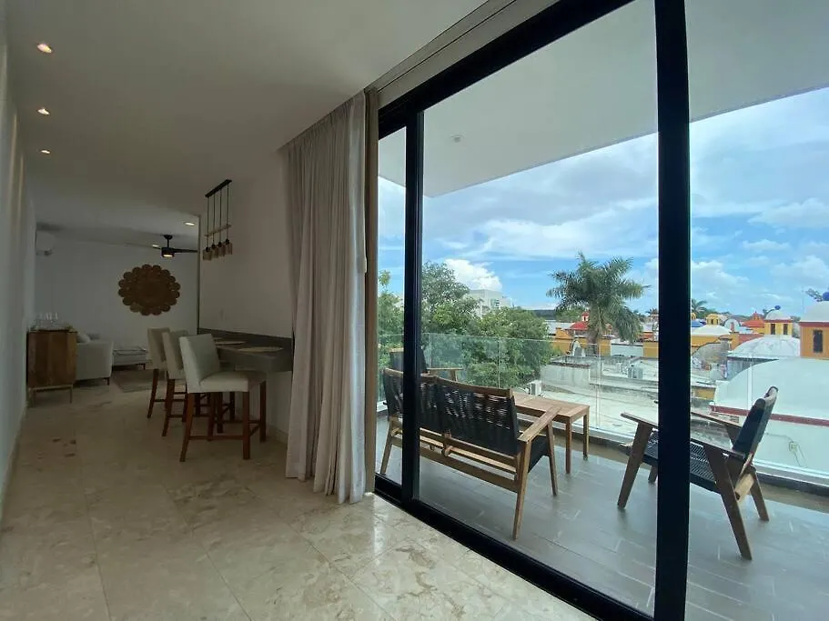 Anah - Brilliant Roof! Excelente Location, Full Gym! Apartment Playa del Carmen