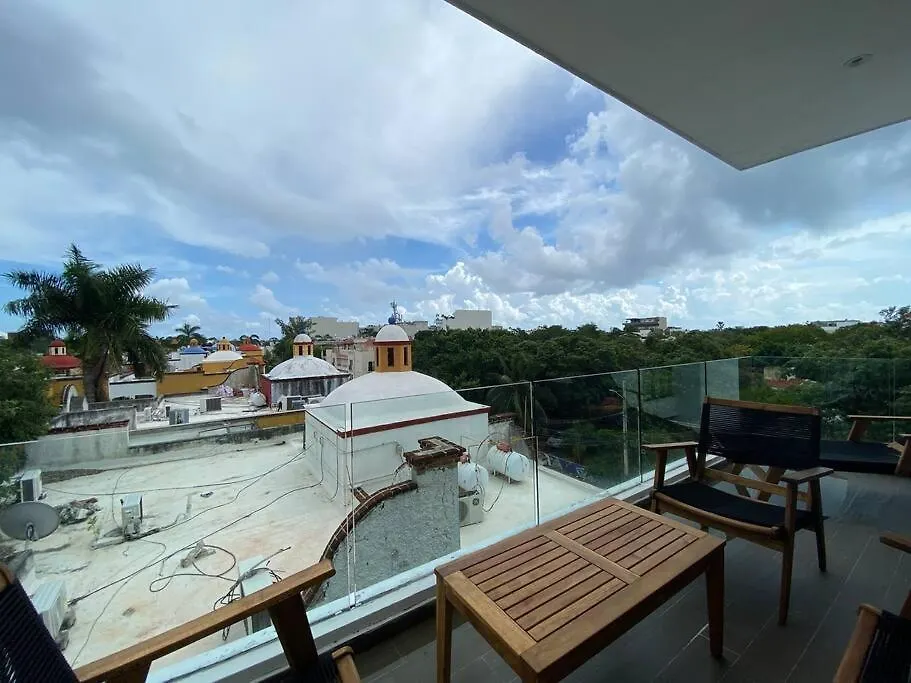 Anah - Brilliant Roof! Excelente Location, Full Gym! Apartment Playa del Carmen