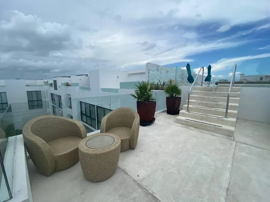 Anah - Brilliant Roof! Excelente Location, Full Gym! Apartment Playa del Carmen