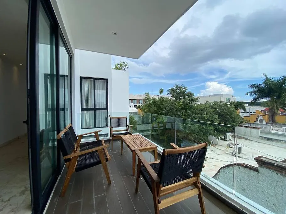 Anah - Brilliant Roof! Excelente Location, Full Gym! Apartment Playa del Carmen
