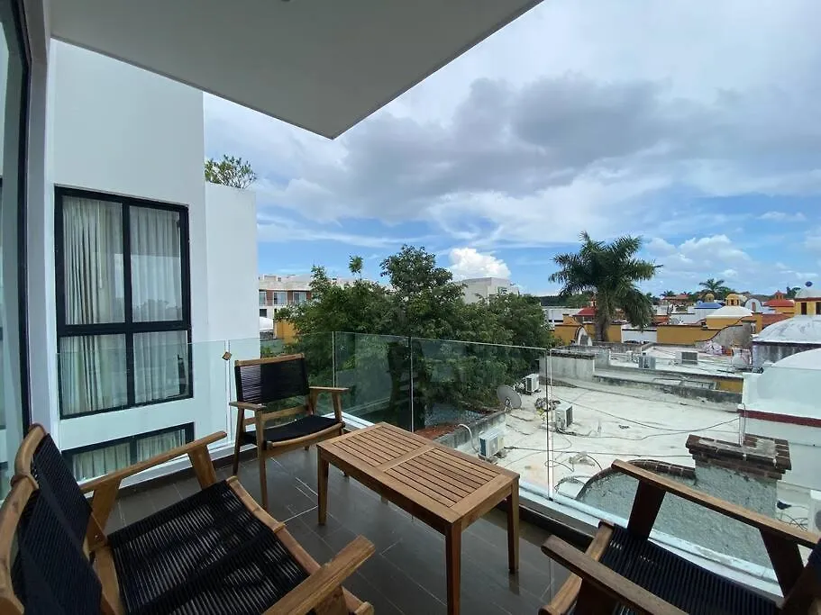 Anah - Brilliant Roof! Excelente Location, Full Gym! Apartment Playa del Carmen